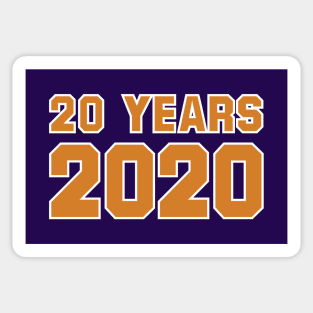 20 years 2020 - February 2020 Sticker